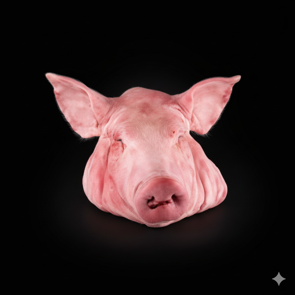 CABEZA DE CERDO- VARIA POR EL PESO PIDELA POR WHATSAPP