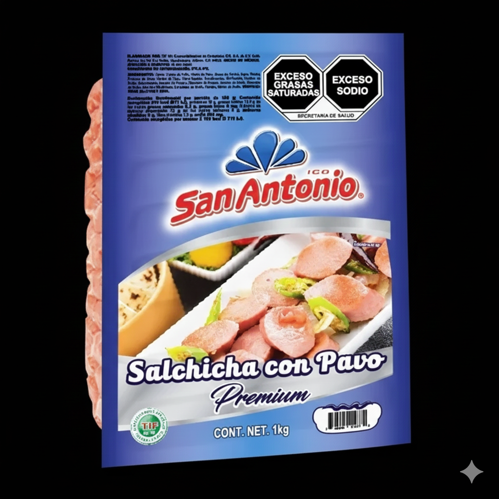 SALCHICHA DE PAVO SAN ANTONIO