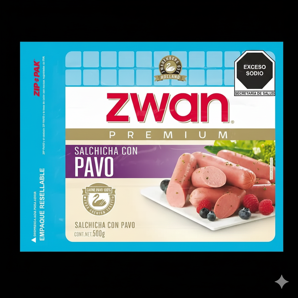 SALCHICHA ZWAN DE PAVO