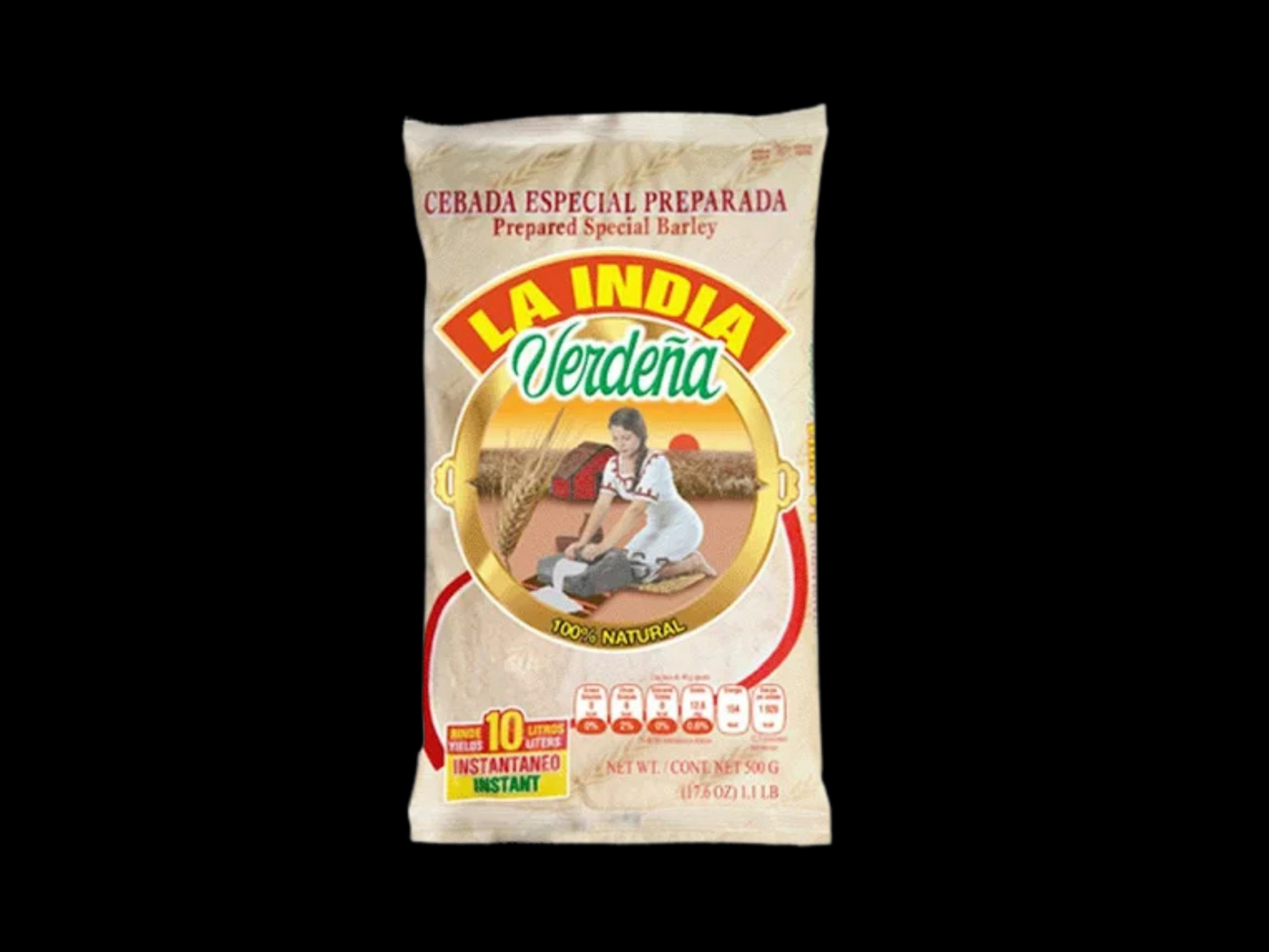 CEBADA PREPARADA LA INDIA VERDEÑA