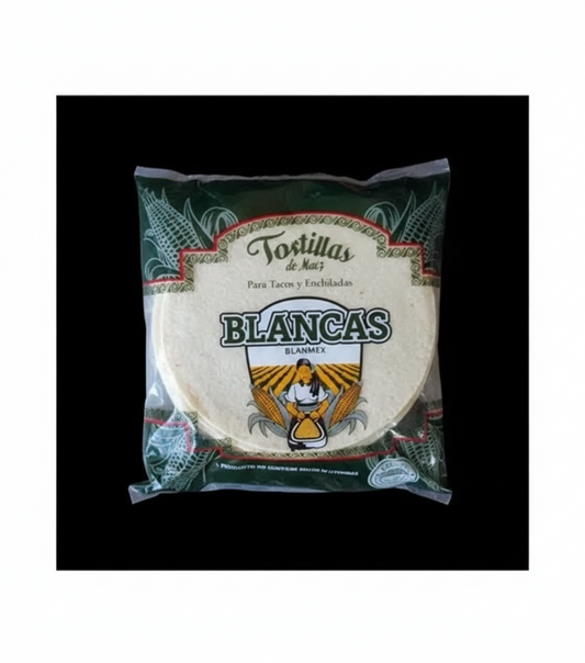 TORTILLA PARA TACOS BLANCAS 25 PIEZAS