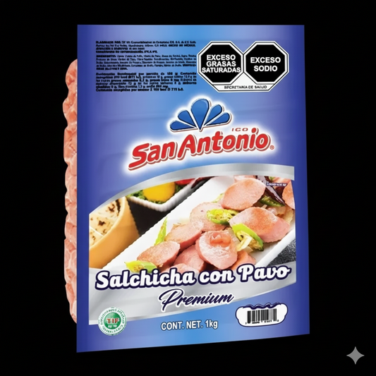 SALCHICHA DE PAVO SAN ANTONIO